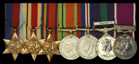 Seven: Staff Sergeant S. G. Arrowsmith, Royal Army Pay Corps, late Royal Army Service Corps

1939-45 Star; Africa...
