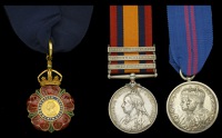 A Great War C.I.E. group of three awarded to Colonel F. W. Bagshawe, Military Accounts Department, Indian Army, who...