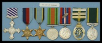 The extremely rare and possibly unique Second World War ‘1942’ D.F.C. combination group of seven awarded to...
