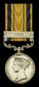 South Africa 1877-79, 1 clasp, 1879 (833. Pte. D. Robertson. 2-21st Foot.) good very fine	 £500-£700