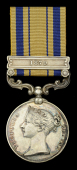 South Africa 1877-79, 1 clasp, 1879 (1525. Pte. T. Driscoll. 2-24th Foot.) a few light edge bruises, otherwise good...