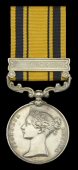 South Africa 1877-79, 1 clasp, 1879 (50/1235. Pte. H. Gooden. 57th Foot.) surname officially corrected, two small...