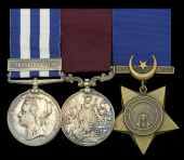 Three: Quarter-Master Sergeant J. Lockhart, 1st Battalion, Royal Highlanders

Egypt and Sudan 1882-89, dated...
