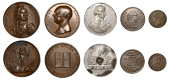 Death of the Duke of Marlborough, 1722 [struck c. 1740], a copper medal by J. Dassier, 42mm, 39.70g (Eisler 217; MI...