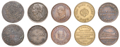 SOMERSET, Bath, Henry Baldwin, 1851 (W 120; Young 1; Allen HP-C085), Collins & Co (W 130; Y 57), Frederick Hamper (W...