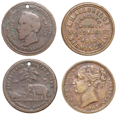 WARWICKSHIRE, Birmingham, Arthur Alldridge, 1867 (W 270); Charles Aston (W 280; cf. DNW T16, 1) [2]. First very...