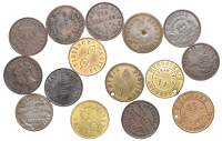 WARWICKSHIRE, Birmingham, Blackham Bros (W 300); Josiah Blackwell (2 [one dated 1851], W 315, 320; Allen HP-C120);...