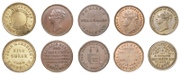 WARWICKSHIRE, Birmingham, Edward Martin (W 770); Thomas Mee (W 780); John Meredith (W 785, the plate piece); Maurice...