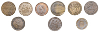 WARWICKSHIRE, Birmingham, Henry Smith (W 955, the plate piece); George Steadman (2, W 960, 970); John Stepple (W...