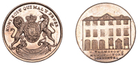 WARWICKSHIRE, Birmingham, Edward Thomason, Proof in Barton’s metal, 3.55g/12h (W 1000). Brilliant and virtually as...