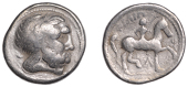 Continental Iron Age, EASTERN EUROPE, Tetradrachm, c. 3rd-2nd Century BC, Siegesreiter type, imitations of Philip II...