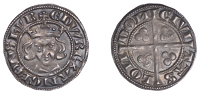 Edward I (1272-1307), New coinage, Penny, class 1c, London, face 4, crown with nick, normal ns on obv., reversed ns...