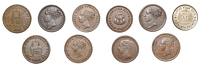 STAFFORDSHIRE, Bloxwich, Thomas Gilbert (W 1080); Brierley Hill, John Lay (W 1190), James Wheeler, 1847/2 (W 1200),...