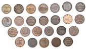 NORFOLK, East Dereham, Brewster & Co, 1851 (W 1540; Allen HP-C325); Great Yarmouth, Robert Bumpstead (2, W 5250,...