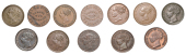 STAFFORDSHIRE, Longton, John Butterworth (W 3060), Joseph Gerrard (W 3070, the plate piece), Samuel Wright (W 3080);...