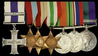 A fine and well documented Second War ‘Banana Ridge - Tunisia 1943’ M.C. and ‘Anzio 1944’ Second Award Bar...