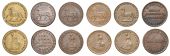 WILTSHIRE, Purton and Cricklade, John Lamb (3, W 4370, the plate piece, 4380, 4385), William Lamb (2, W 4390a,...