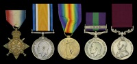 Five: Warrant Officer Class II R. M. D. Gorman, Royal Army Pay Corps

1914 Star (1088 Sjt. R. M. D. Gorman....