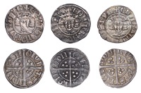Edward I (1272-1307), New coinage, Pennies (3), class 5a (2), both London, pellet on breast, 1.37g/12h, 1.14g/9h...