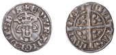 Edward I (1272-1307), New coinage, Penny, class 7a/6a1 mule, London, wide crown, rose on breast, double-barred ns,...
