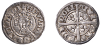 Edward I (1272-1307), New coinage, Penny, class 8c, London, new crown with arched band, incurved letters, top-tilted...