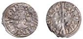 Edward I (1272-1307), New coinage, Penny, class 3g (irregular), Bury St Edmunds, Robert de Hadelie, plain initial...