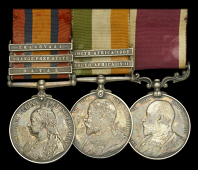Three: Staff Sergeant Major W. H. Hooper, Army Pay Corps, who was Mentioned in Despatches

Queen’s South Africa...