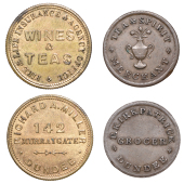 ANGUS, Dundee, Peter Kirkpatrick (W 7040), Richard Miller (W 7050, the plate piece) [2]. Good very fine	 £50-£70