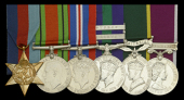 Six: Staff Quartermaster Sergeant A. Hibbert, Royal Army Pay Corps, late Royal Signals

1939-45 Star; Defence and...