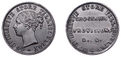 CLACKMANNANSHIRE, Tillicoultry, Tillicoultry Co-op Store (W 7540; Rains 1). Good very fine, dark patina; the only...