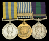 Three: Staff Quartermaster Sergeant R. S. Boag, Royal Army Pay Corps, late Middlesex Regiment

Korea 1950-53, 1st...