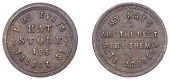 Co DUBLIN, Dublin, T. McEvoy (W 7845, the plate piece; cf. TCSB March 2015, p.228). Very fine, rare	 £40-£50