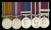 Five: Major J. J. G. Butler, Royal Army Pay Corps, late Durham Light Infantry

Defence and War Medals 1939-45;...