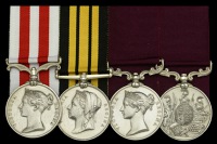 Four: Paymaster Sergeant J. Condon, 1st West India Regiment, late 3rd Bengal European Regiment

Indian Mutiny...