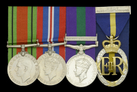 Four: Captain V. R. S. Dyke, Royal Army Pay Corps

Defence and War Medals 1939-45; General Service 1918-62, 1...