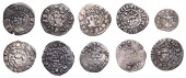 Edward III (1327-1377), Second coinage, Halfpenny, Withers type 5, London, small face with hollowed eye-sockets,...