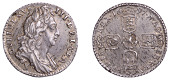 William III (1694-1702), Sixpence, 1697y, first bust, small crowns, later harp (ESC 1298; S 3536). Some haymarking,...