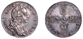 William III (1694-1702), Sixpence, 1697b, first bust, small crowns, later harp (ESC 1261; S 3532). Extremely fine...