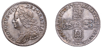 George II (1727-1760), Sixpence, 1750 (ESC 1760; S 3711). Nearly extremely fine, toned	 £100-£120