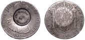 Countermarked issues, RENFREWSHIRE, Greenock, J. McK[—], a BOLIVIA, Charles IIII, 8 Reales, 1808rj, Potosi, obv....