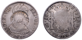Countermarked issues, RENFREWSHIRE, Greenock, McFie, Lindsay & Co, a PERU, Ferdinand VII, 8 Réales, 1810jp, Lima,...