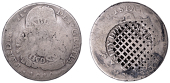 Countermarked issues, RENFREWSHIRE, Paisley, W. Langmuir, Paisley Dollar Society, a MEXICO, Ferdinand VII, 8 Reales,...