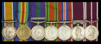Seven: Staff Quartermaster Sergeant F. J. James, Royal Army Pay Corps

British War and Victory Medals (38182 Sjt....