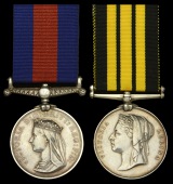 Pair: Lieutenant-Colonel H. Potter, Army Pay Department

New Zealand 1845-66, reverse undated (Dy. A.S. Stores H....
