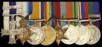 A Great War ‘Western Front’ M.C. and Second Award Bar group of eight awarded to Major A. F. Nutting, Royal Army...