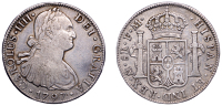 Mexico, Charles IIII, 8 Reales, 1797fm, Mexico City (Cal. 691; KM. 109). Good fine	 £50-£70