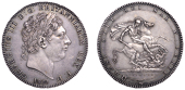 George III (1760-1820), New coinage, Crown, 1819, edge lx (ESC 2013; S 3787). Some light hairlines, otherwise...