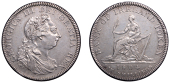 George III (1760-1820), Bank of Ireland coinage, Six Shillings, 1804, leaf to upright of e in dei, no stop after...