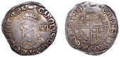 Charles I (1625-1649), Tower mint, Shilling, Gp E, type 3a, mm. tun [1636-8], bust 3, no inner circles, 5.93g/4h...