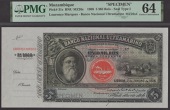 Banco Nacional Ultramarino, Mozambique, specimen 5 Mil Reis, 2 January 1908, no serial number, Alfredo Mendes da...